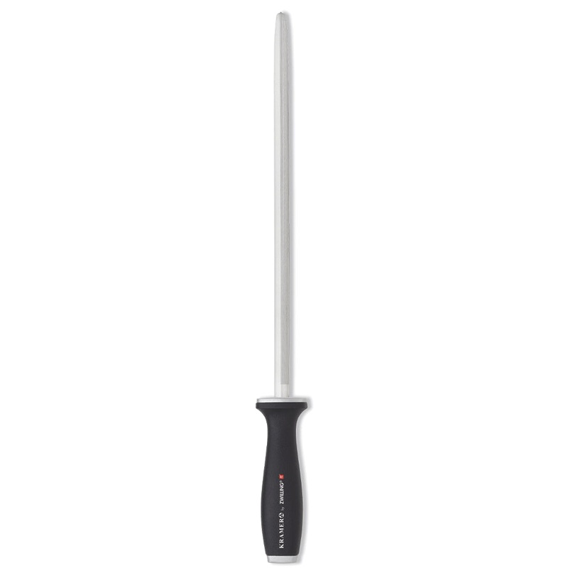 Zwilling J.A. Henckels Bob Kramer 12″ Double Cut Honing Steel With Plastic Handle