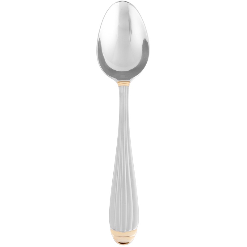 10 Strawberry Street PAR-TS Parisian Gold 18/0 Heavy Weight 6 3/4″ Stainless Steel Teaspoon – 12/Pack