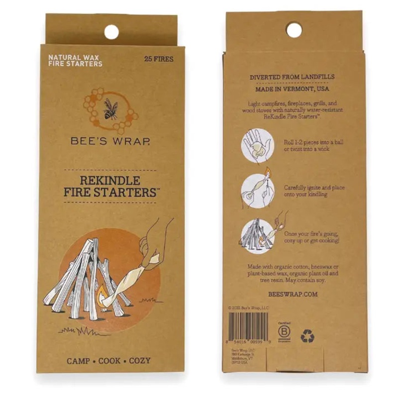 Bee’s Wrap Rekindle Fire Starters