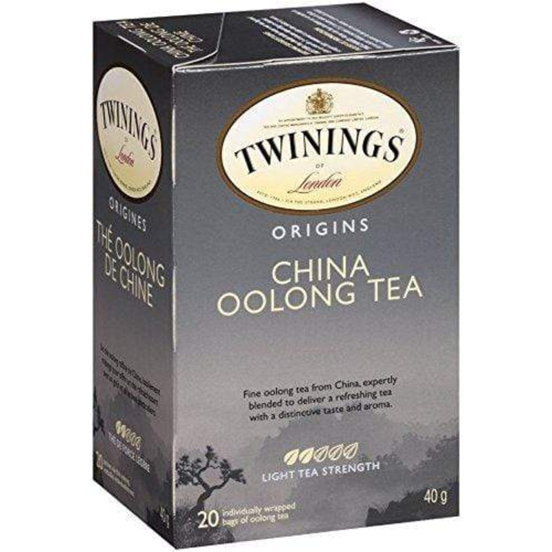 Twinings China Oolong Black Tea (20 Count Box)