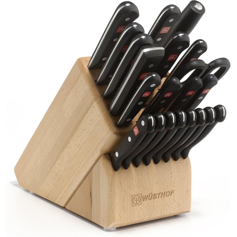 Wusthof Gourmet – 23 Pc Knife Block Set