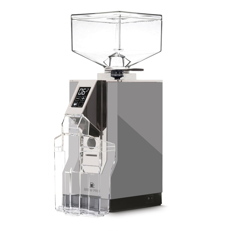 Refurbished Eureka Mignon Brew Pro Coffee Grinder in Grey