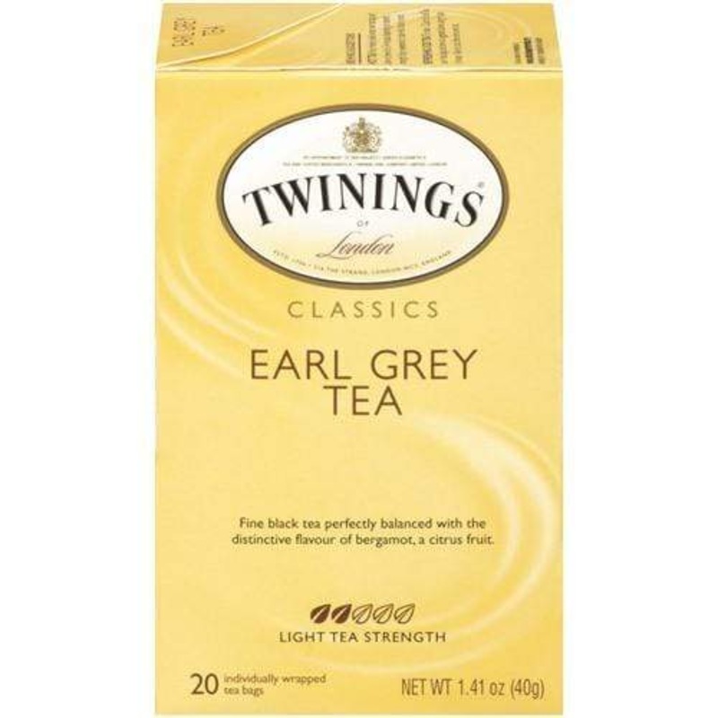 Twinings Earl Grey Tea, 20 Count