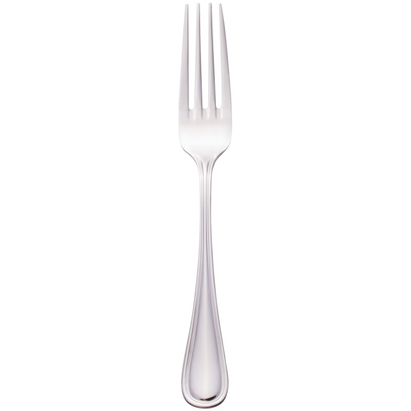 Walco PAC05 Pacific Rim 7 1/2″ 18/10 Stainless Steel Extra Heavy Weight Dinner Fork – 12/Pack