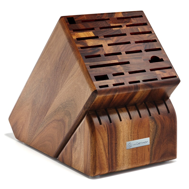 Wusthof 35-Slot Grand Knife Storage Block, Acacia