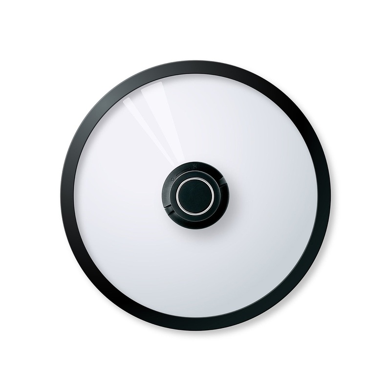 Frieling Black Cube Cookware Lid with Silicone Edges, 9.5-Inch