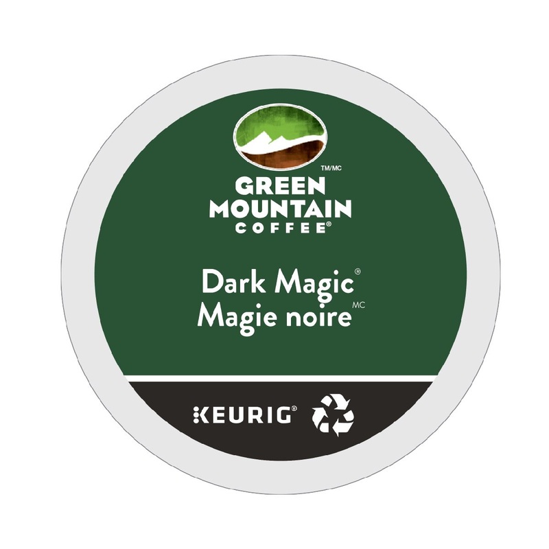Green Mountain Dark Magic K-Cup Recyclable Pods (Case of 96)
