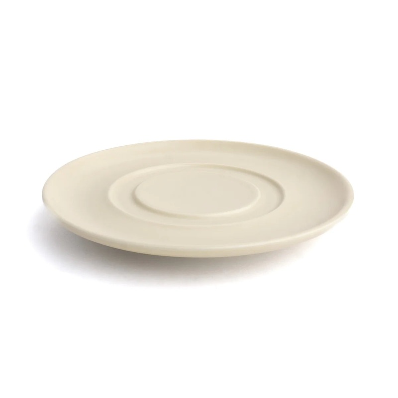 Saint Anthony Industries The Reinhart Stoneware Super Saucer – Bone