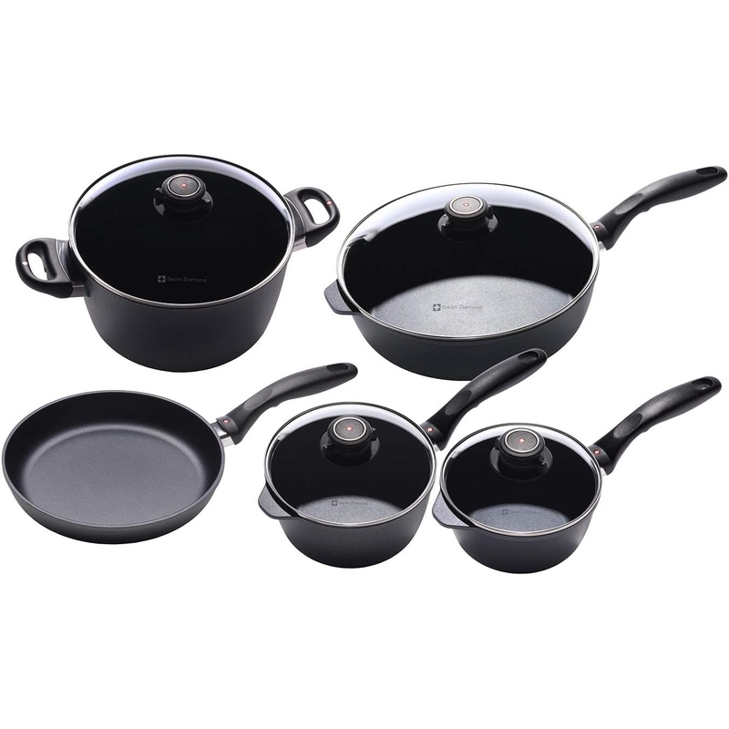 Swiss Diamond – 9 Pc. Italian Cooking Set