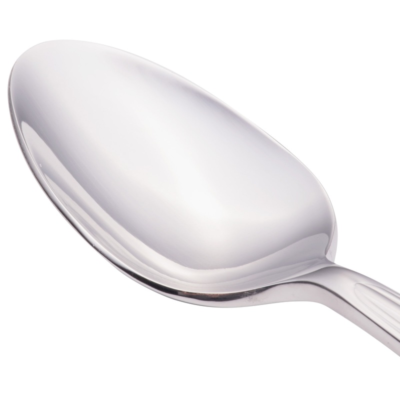 Walco 4007 Maremma 7 1/8″ 18/0 Stainless Steel Heavy Weight Dessert Spoon – 12/Pack