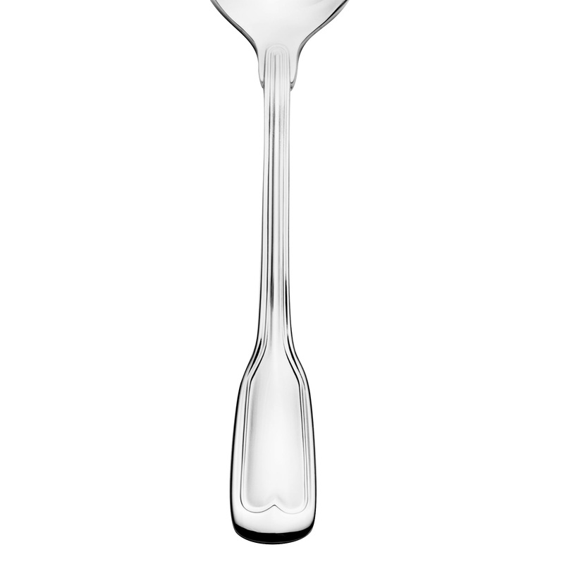 Walco 9301 Luxor 6 1/16″ 18/10 Stainless Steel Extra Heavy Weight Teaspoon – 12/Pack