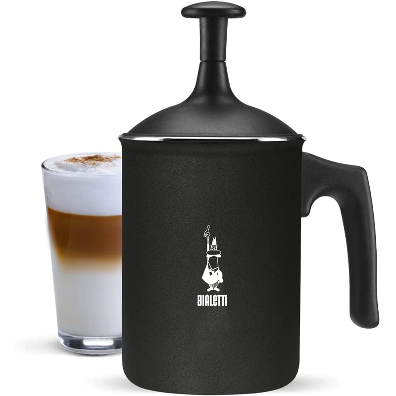 Bialetti Milk Frother Tuttocrema 6 Cups – Black