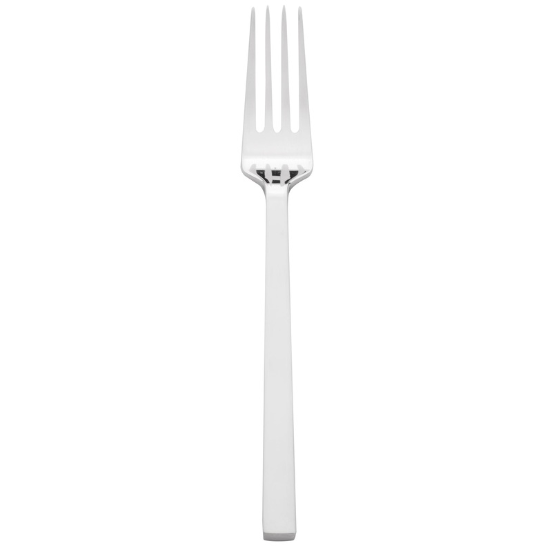 Bon Chef S3806 Milan 8 1/4″ 18/10 Stainless Steel Extra Heavy European Size Dinner Fork – 12/Pack