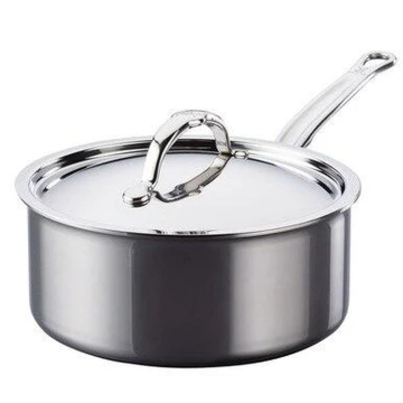 Hestan NanoBond Titanium Stainless-Steel Saucepan 3 quart