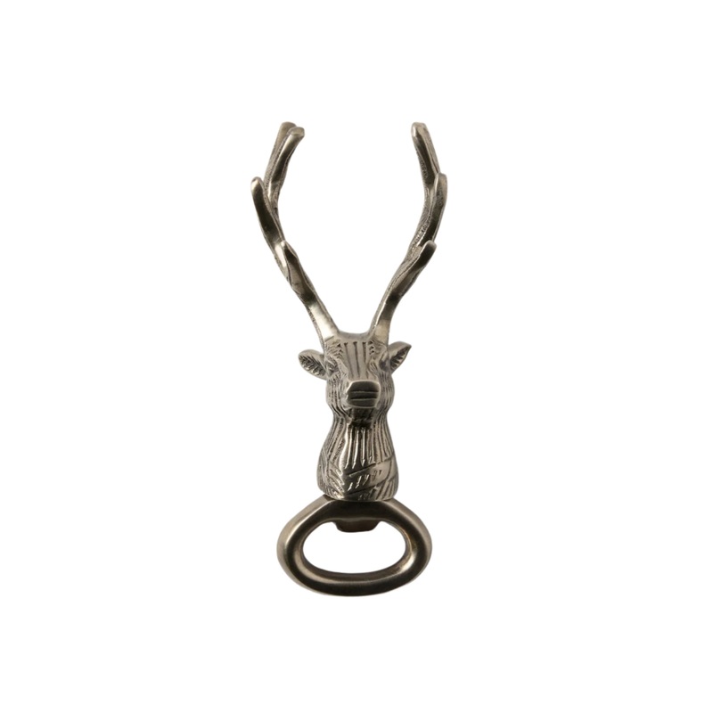 Theodore Antique Pewter Bottle Opener