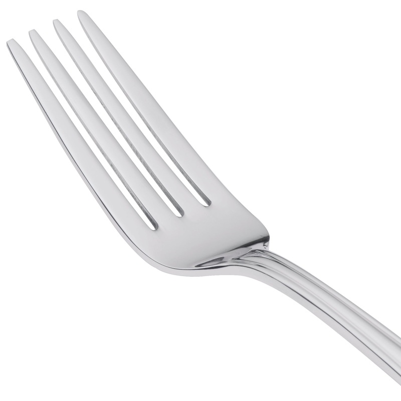 World Tableware 239 039 Antique 8 1/8″ 18/0 Stainless Steel Heavy Weight European Dinner Fork – 12/Pack