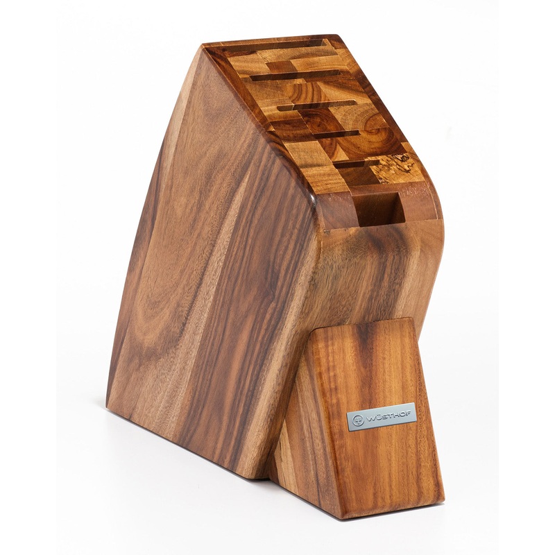 Wusthof 6-Slot Studio Knife Storage Block, Acacia