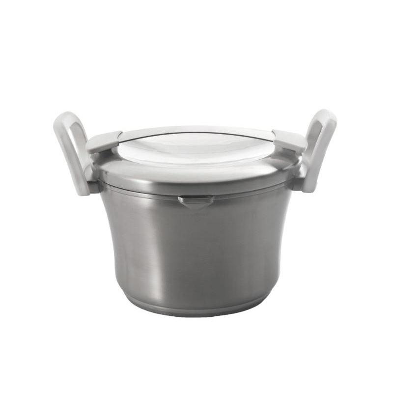 BergHOFF Auriga 8″ Stainless Steel Covered Casserole 3.1Qt