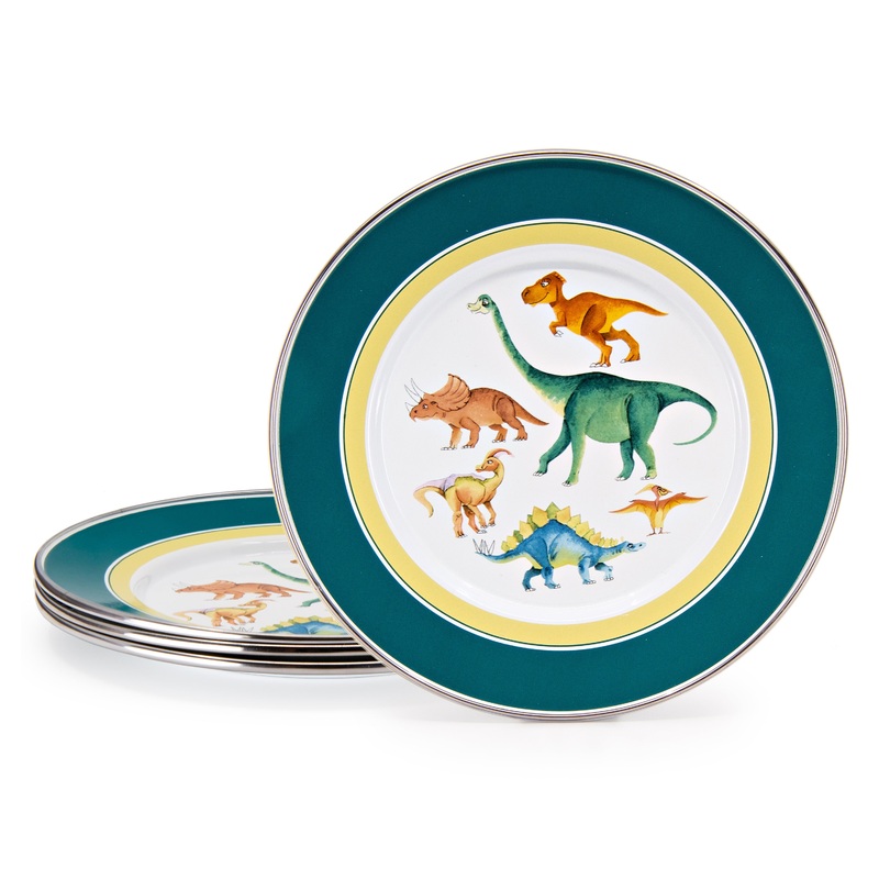 Dinosaurs Child Plates – Set of 4
