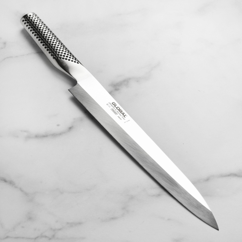 Global 10″ Single Bevel Sashimi Knife
