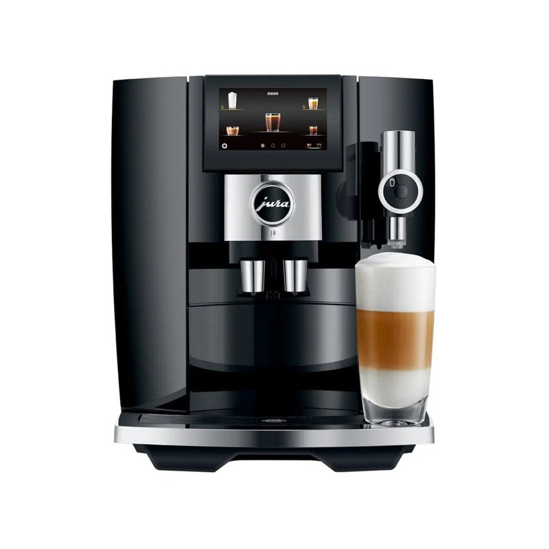 Jura J8 Super Automatic Espresso Machine 15557 Piano Black