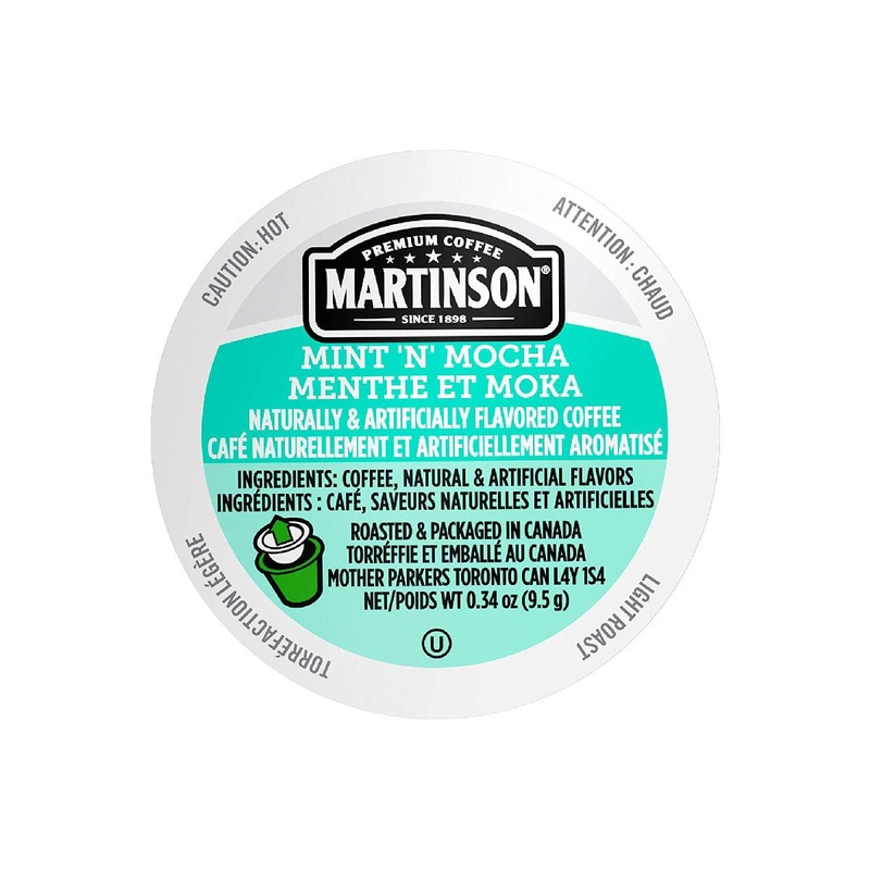 Martinson Coffee Mint N Mocha Single Serve Pods (Case of 96)