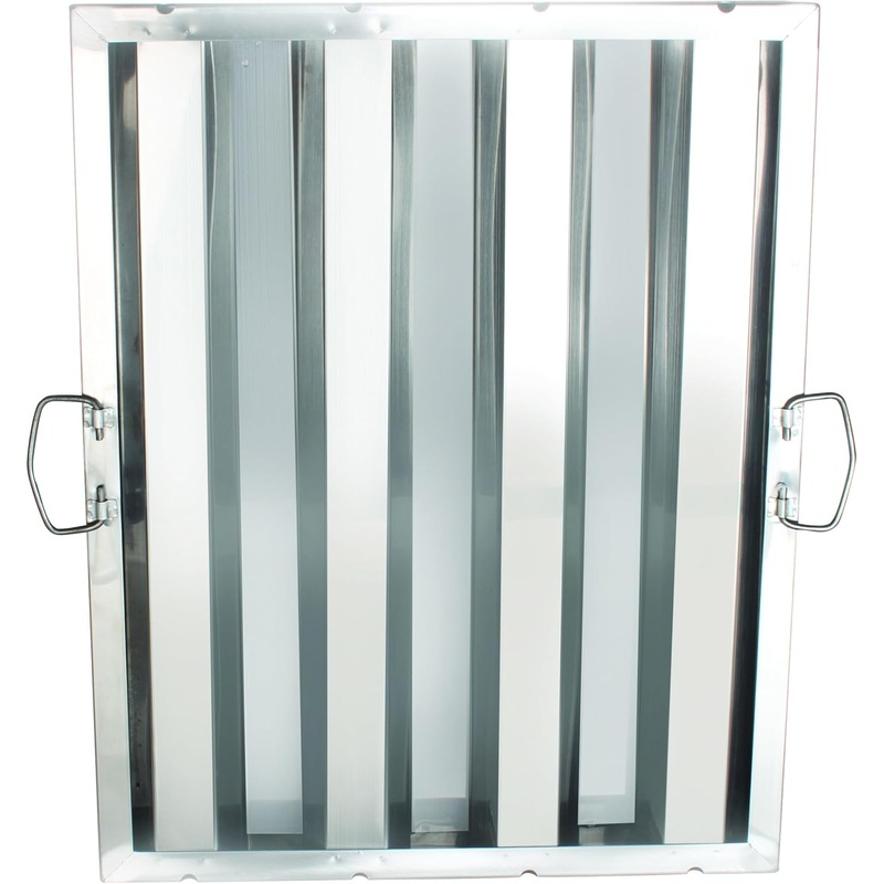 Stainless Steel Commercial Kitchen Hood Filter – Restaurant Hood Filters Range Hood Filter Range Hood Baffle Grease Filter for Restaurant Kitchen Exhaust Hoods