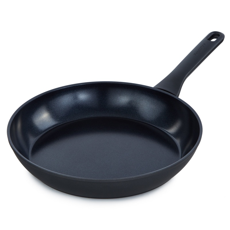BergHOFF DiNA Helix Nonstick Ceramic Frying Pan 11″, Recycled Aluminum