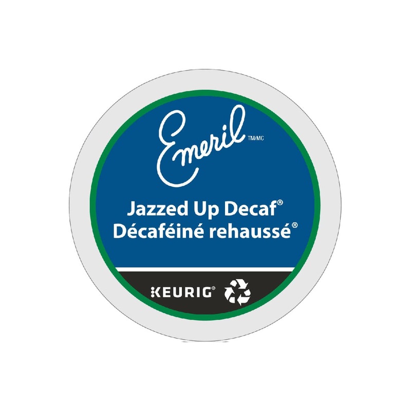 Emeril’s Decaffeinated Jazzed Up K-Cup Recyclable Pods (Case of 96)