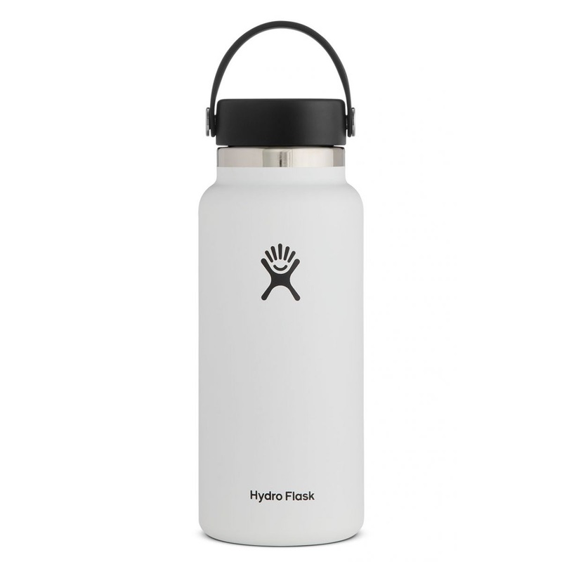 Hydro Flask 21 oz Wide Mouth Bottle White