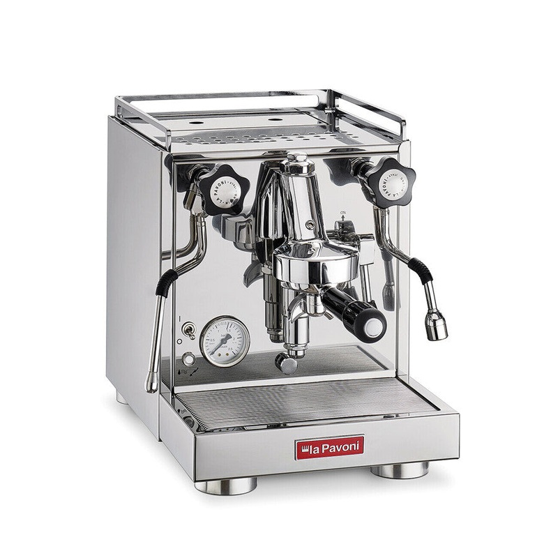 La Pavoni Cellini Classic Semi-professional Domestic Coffee Machine Stainless Steel LPSCCS01UK
