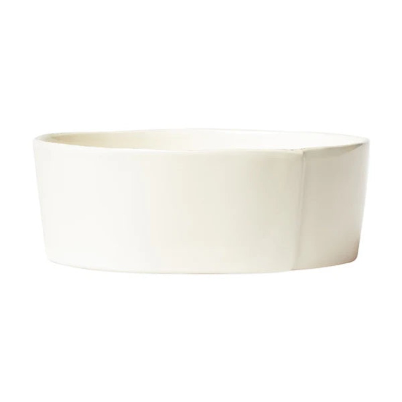 Lastra Large Serving Bowl – Linen