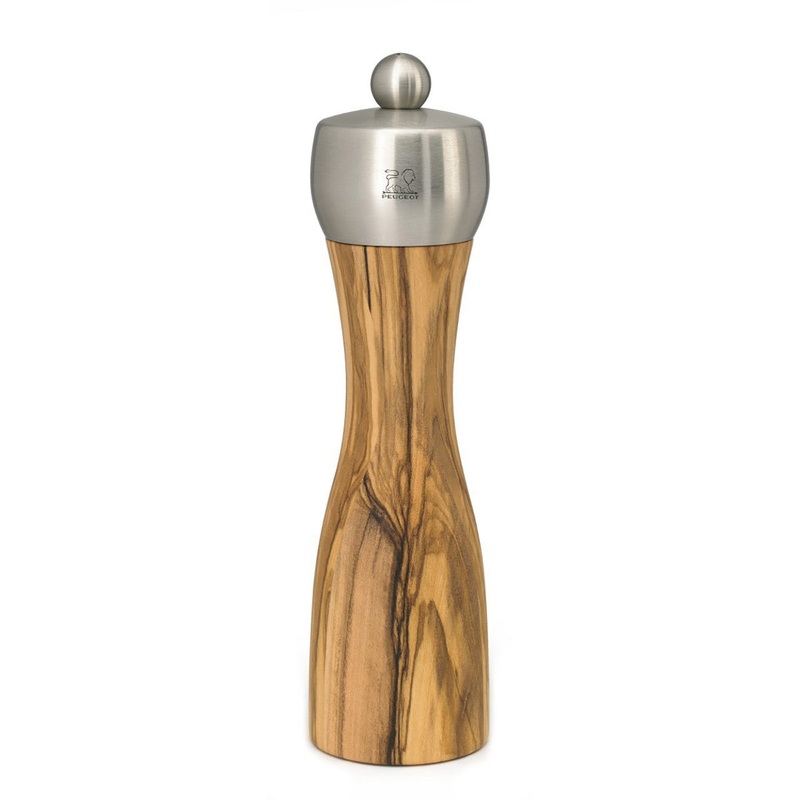 Peugeot 8-Inch Classic Fidji Pepper Mill, Olive Wood