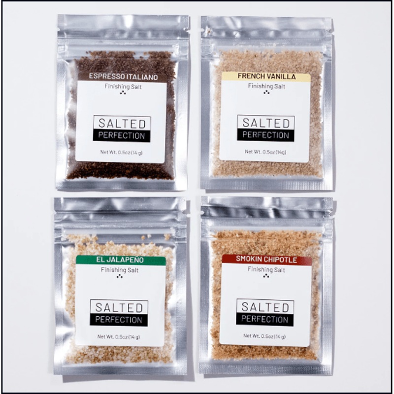 4 Flavor Salt Flight Call Me Sassy & Classy by Salted Perfection