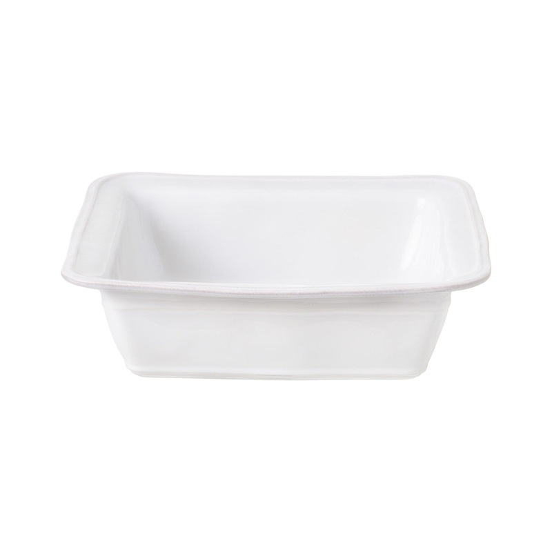 Fontana Rectangular Baker – Cloud White