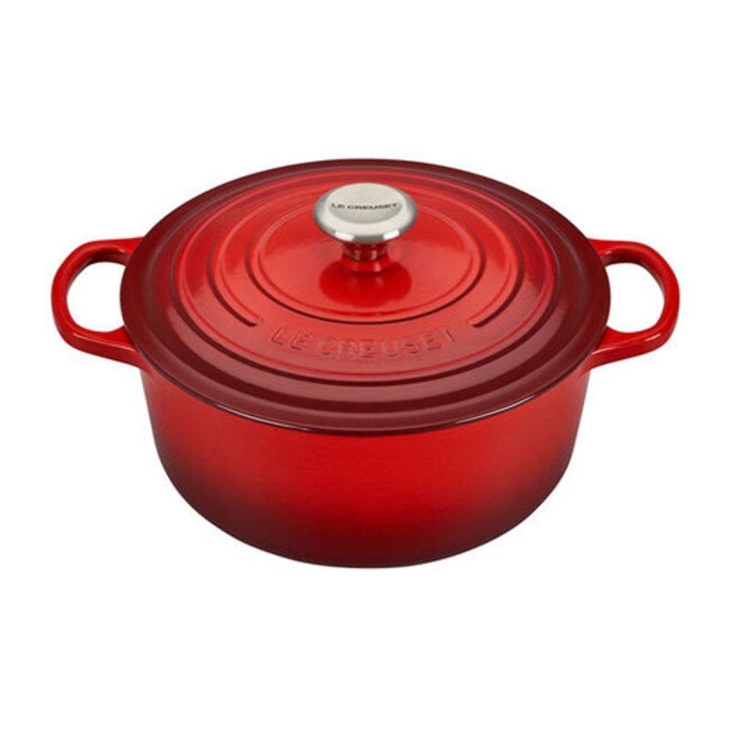 Le Creuset Signature Round Dutch Oven 7.25 qt – Cerise