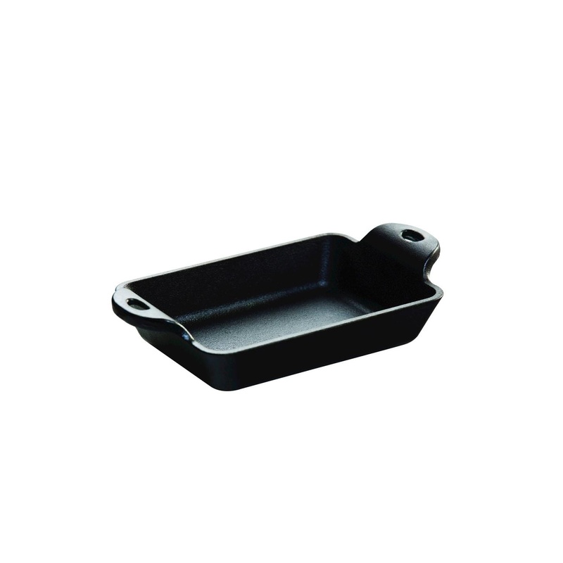 Lodge Pro Logic Cast Iron Mini Rectangular Au Gratin Pan