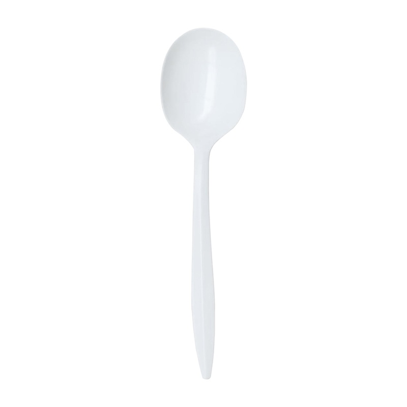 Medium Weight Disposable Plastic Spoons