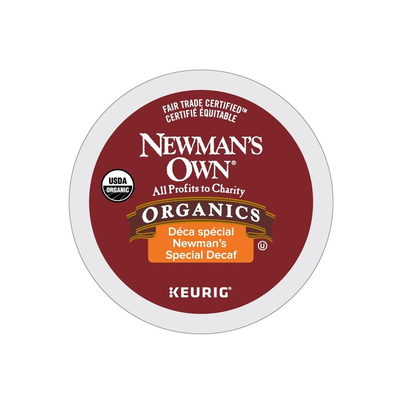 Newman’s Own Organics Newman’s Special Decaf K-Cup Pods (Case of 72)
