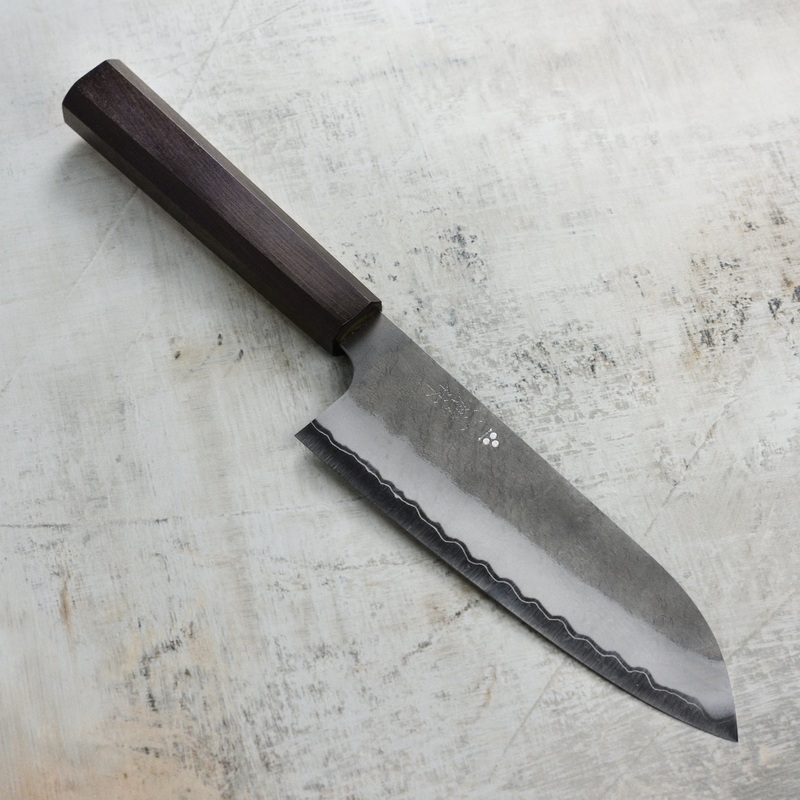 Nigara Aogami Super Migaki Tsuchime 7″ Santoku