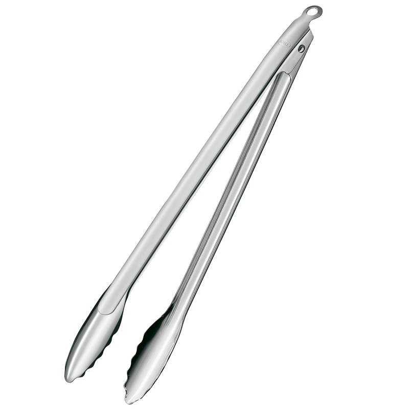Rosle 16-Inch Stainless Steel Locking BBQ Tongs