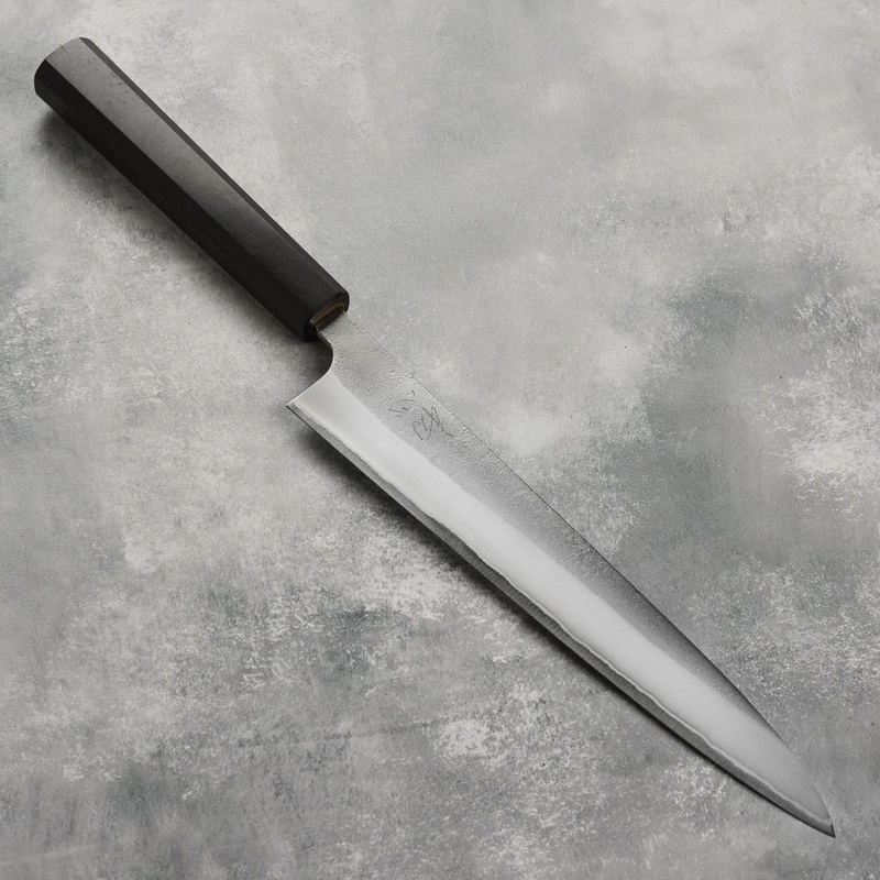 Yoshikane Shirogami #2 Nashiji Stainless Clad 9.4″ Sujihiki