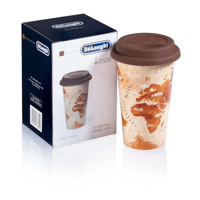 DeLonghi Double Walled Ceramic Thermal Mug  (Adventure) DLSC056