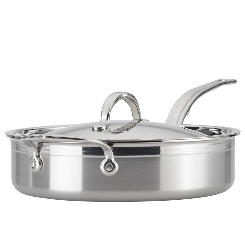 Hestan ProBond Forged Stainless Steel – 3.5 Qt Covered Saute