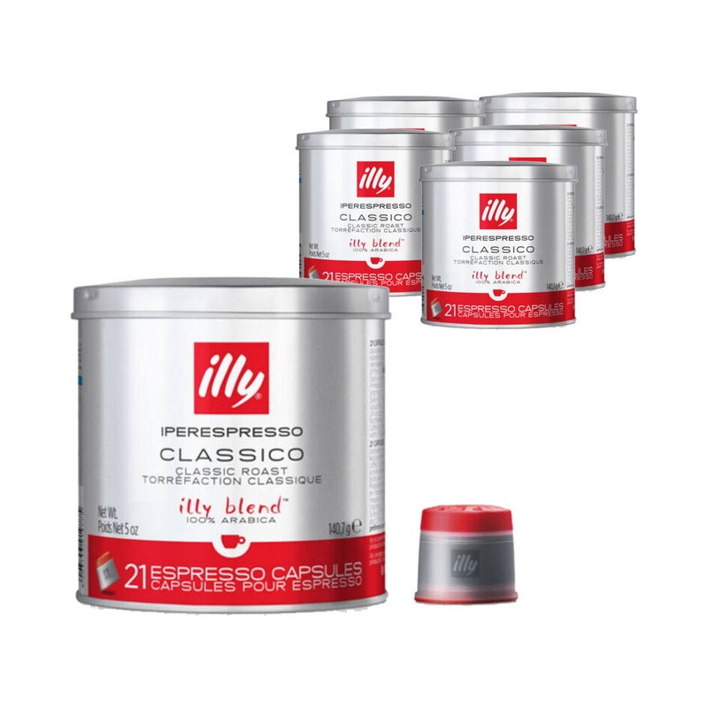Illy Iperespresso Classico Medium Espresso Capsules (Bulk Case of 126)