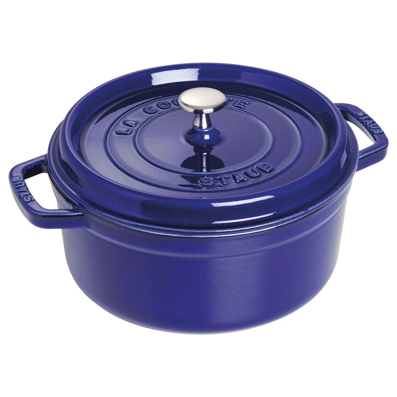 Staub 4 Qt. Round Cocotte – Blue