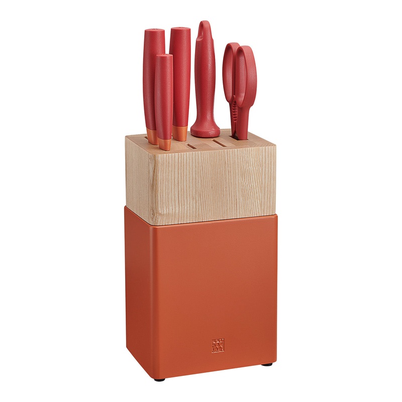 Zwilling Now 6-pc Knife block Set, Orange