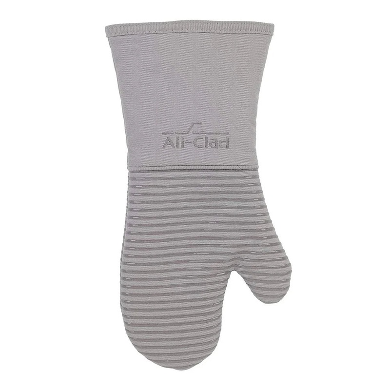 All-Clad – Silicone Treated Oven Mitt – Titanium