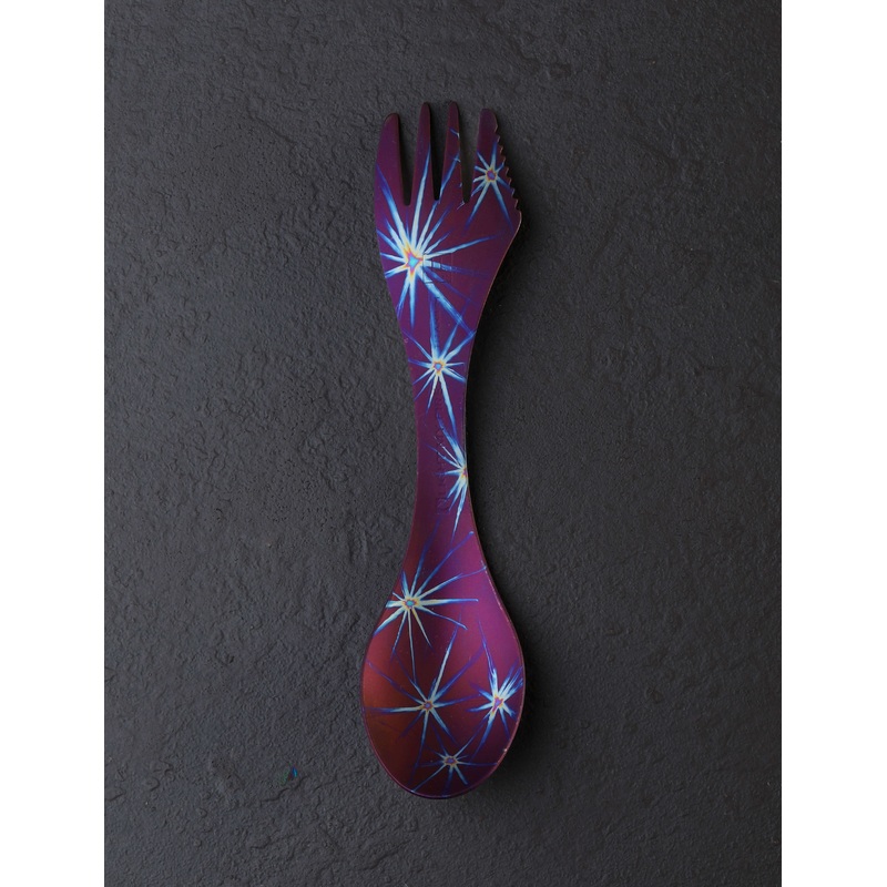 Anodized Titanium Spork 2024 Edition
