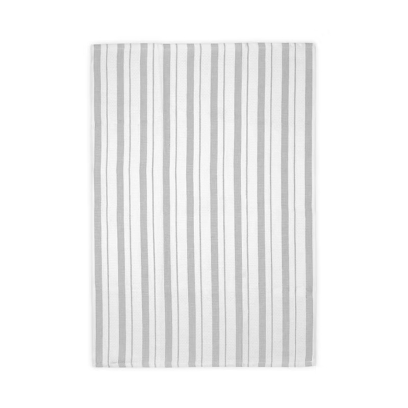 Basket Weave Towel – Misty Gray